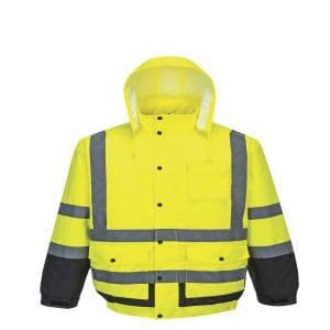 Hi Vis Jackets Safety Protective Apparel Safety Clothes Work Wear with Night Reflectors