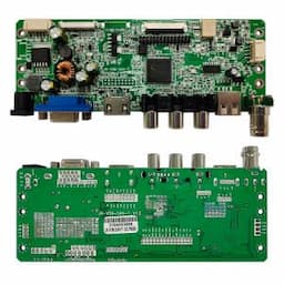 Ronen HDMI+VGA+USB+2*AV LCD Monitor Controller Board Support 10.1~47" LCD Lvds Screen From10.1 to 55 Inch Monitor Displyer