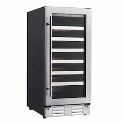 ETL/ 33 Bottles Wooden or Wire Shelve Automatic Defrost Wine Cooler