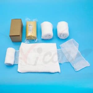 First Aid Bandage with Non-Woven Fabric and Cotton Pad