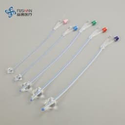 Urology Nurse Use Quality Medical 2 Way Foley Urinary Urethral Nelaton Suprapubic Catheter for Single Use Latex Free Pediatric and Adult Sizes with ISO CE FSC