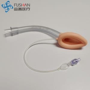 Medical Consumables Disposable PVC Laryngeal Mask Airway with Silicone Cuff for Children and Adult