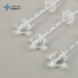 Manufacturer Disposable Silicone Gastrostomy Feeding Tube for Feeding Adult/Pediatric Use with CE ISO13485 (12/14/16/18/20/22/24FR)