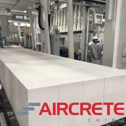 Aircrete Plant Alc Autoclaved Aerated Concrete AAC Block for Building Material