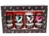 OEM Factory Valentine Bath Gift Set Natural Fragrance Personal Care Set Body Wash Scrub Cream Shower Gel