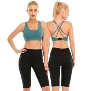 High Quality Sports Custom Logo Running Gym Yoga Bra Body Shaping Women Yoga Bra