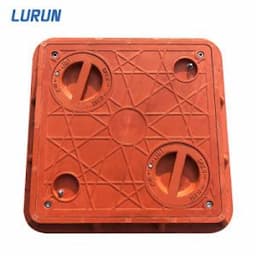 600X600mm BMC /SMC FRP Manhole Cover with portable