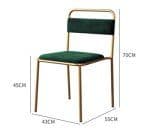 Hot Sale Home Furniture, Dining Chair, Living Room Metal Chair