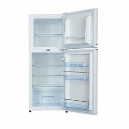 100L Double Door Refrigerators Top Freezer Fridge Household Refrigerators Home Appliance