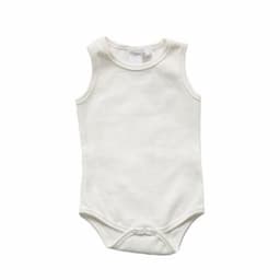 100% Cotton Blank Baby Bodysuit Toddler Infant Summer Clothes Baby Sleeveless Romper