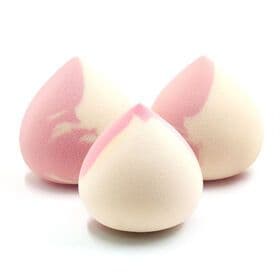 Cosmetic Soft Latex Free Customized Logo Pink Marshmallow Blender Peach Shape Super Makeup Sponge