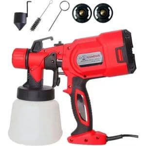 Power Tool Quick Release 650W HVLP Portable Electric Cordless Paint Spray Gun