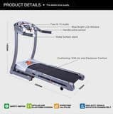 2015 Professional Motorized Treadmill with MP3 /Sport Track Treadmill /Exercise Treadmill