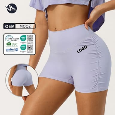 Top Quality  High Waist Skin Friendly Comfortable Women Bike Shorts Leggings With Pockets Gym Workout Pants