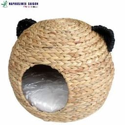 Lovely Household Wicker Pet Cage, Natural Material