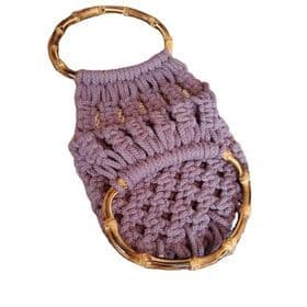 Cheap Price Fashion Design Custom Bohemian Beach Handbag Macrame Bag Knitting Daily Macrame Handbags