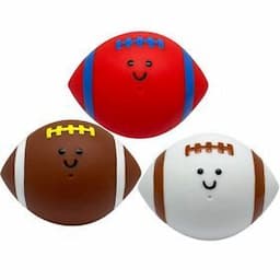 Cheap Wholesale Child Rugby PVC Stress Ball Squeeze Sports Series American Football Promotional Gift Toy Outdoor Play RugbyPopular