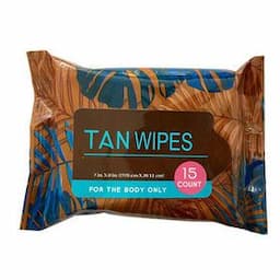 Long Lasting Natural Looking Sunless Tanner Wipes for Face and Body