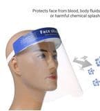 Resuable Plastic Safety Shield Mask Clear Protective Splash Visor Shield Masks