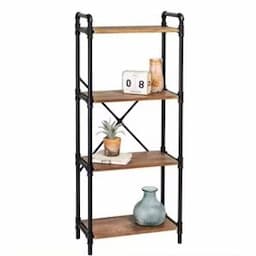 Wooden Bookcase Bookrack Wholesale High Quality Affordable Luxury Antique Bookcase Furniture Living Home Office Industrial