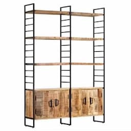 Affordable Luxury Antique Bookcase Furniture Living Home Office Industrial Wooden Bookcase Bookrack Wholesale High Quality