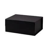 Wholesale Matte Lamination Luxury Black Magnetic Gift Packaging Presentation Boxes