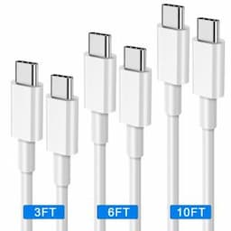 3FT 6FT 10FT 1m 2m 3m Type-C to USB-C Super Fast Cable 5A 100W Super Type C Cable Phone Fast Charging Cable C to C Cable Mobile Charger Type-C Cable