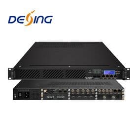 DHP300 cable TV headend equipment low cost multiple function video processor digital TV encoder decoder modulator with mux scr