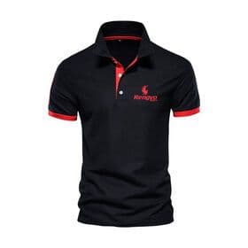 Summer 2022 New Men's Polo Shirt Leisure fitness sport Deer embroidered Polo shirt Men's Vermilnet fashion lapel T-shirt shirt