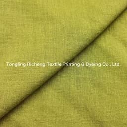 Environmentally Friendly Custom Printed 100% Linen Fabric for Garment and Pillow