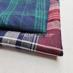 Yarn Dyed Stripe Linen Fabric 100% Pure Flax Linen Use Linen Hometextile Width