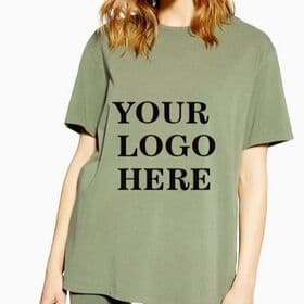 Custom new fashion design 2022 ladies long t shirt dress woman t-shirt printed plain 100% cotton summer t-shirt dress for women