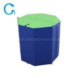 PVC Octagonal Column Indoor Eco Friendly Gym Children′s Soft Play Equipment