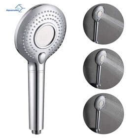 Bathroom Mix Colours 3 Color Handheld Rain Shower Head Filtered Handheld Shower Head High Pressure