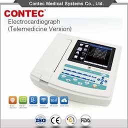 Medical Diagnosis Equipment 12-Channel ECG Machine 3G Electrocardiograph-Contec