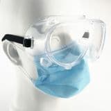 FDA CE Protective Anti Virus Splash Guard Safety Goggles Custom Clear Safety En 166 Standard Safety Goggles