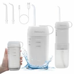 Cross border electric toothbrush portable household water flosser for cleaning teeth and removing stones