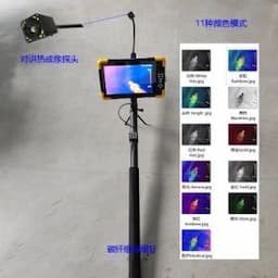 256*192 High Resolution Thermal Image Audio Video Inspection Camera Night Vision Life Detector