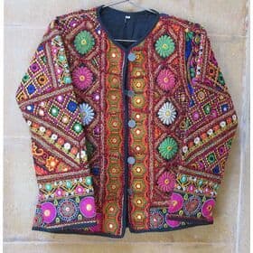 Kutch Embroidery Mirror Work Jacket