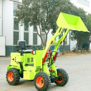 Small Mini CE/EPA 600 Kg 1 Ton 2 Ton 3 Ton Earth-Moving Machinery Wheel Used Bucket Wheel Agricultural Orchard Construction Small Hydraulic Loader