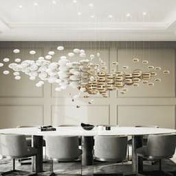 Modern Luxury Decorative Ceiling Pendant Light Villa Lobby Hotel Hall Big Project LED Chandelier