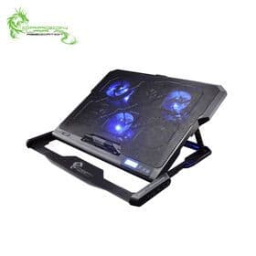 Dragon War Factory Good Design RGB led back light switch light mode laptop notebook gaming cooler pad