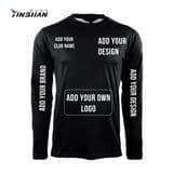 Wholesale Breathable Casual Wear Quick-Drying Jersey Riding Long Sleeve Custom Sportswear Shirts