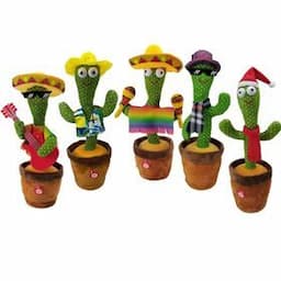 2022 Wholesale High Quality Singing Dancing Cactus Cactus Baby Plush Toy Talking For Kids