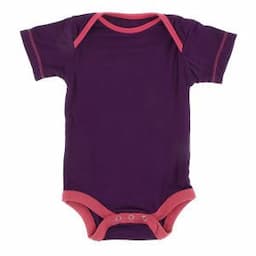 Eco Friendly Short Sleeved Baby Rompers One Piece Infant Onesie Children Clothing