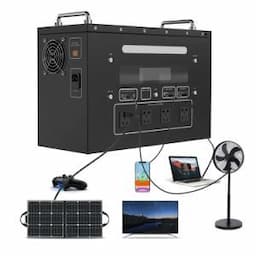 Nextgreenergy Wholesaler Price Outdoor Power Banks 3000W Solar Power Station with Solar Panel