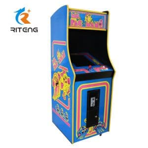 Retro Classical 60 in 1 Coin Operated Upright Arcade Game Machines Video Game Machine Ms Pacman Arcade Machine