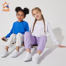 Ingor Sportswear Wholesale Custom Children Apparel Kids Activewear Sports Wear Yoga Set Gym Wear