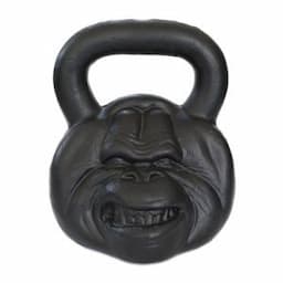 Weightlifting Animal-Face Kettle Bell Set Gym Fitness Equipment Competition Cast Iron Monkey Kettlebells