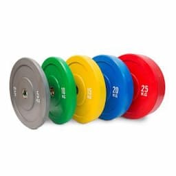 Factory Price Commercial Kg Barbell Plates Gym Equipment Color Rubber Bumper Weights Plates